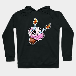 Sweet Cheeks Cupcake Birthday Hoodie